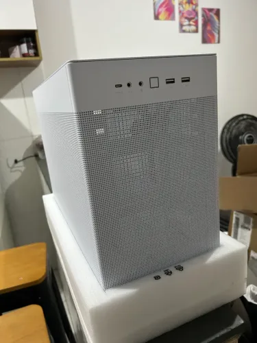 Gabinete branco asus prime case - Novo. sem uso