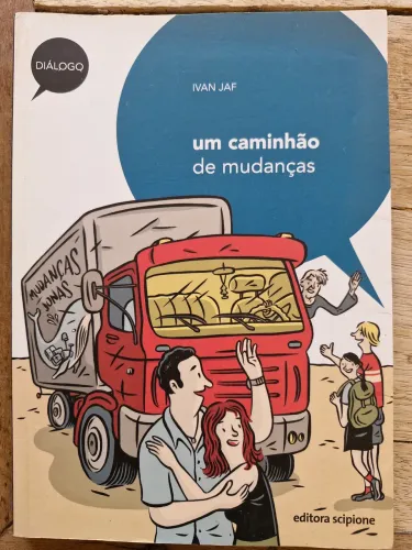 Um caminhão de mudanças