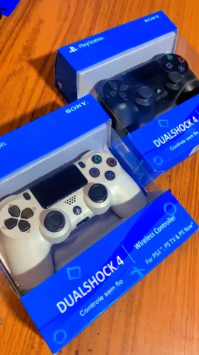 Controle sem fio para jogos computador, tv e PS4 