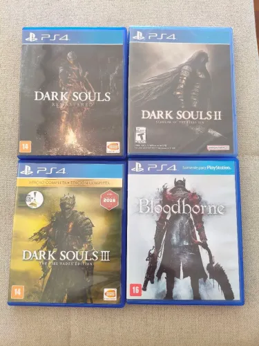 Souls like coleção (4 jogos)