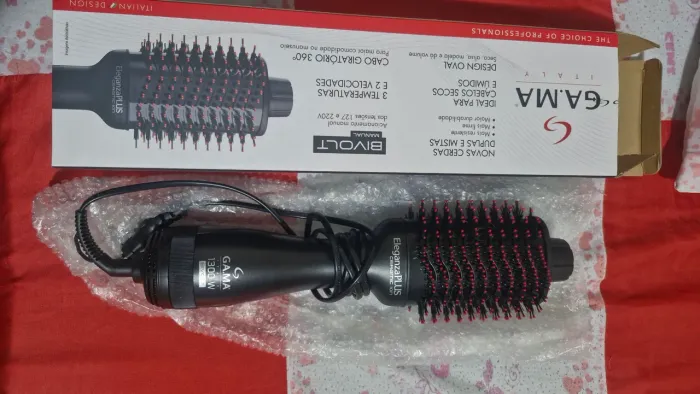  ESCOVA SECADORA GAMA ITALY BIVOLT - PRATICIDADE E RESULTADO PROFISSIONAL! 