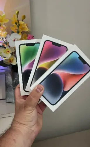iPhone 14 256GB - Loja Física - 1 Ano de garantia - Brindes - Até 18X