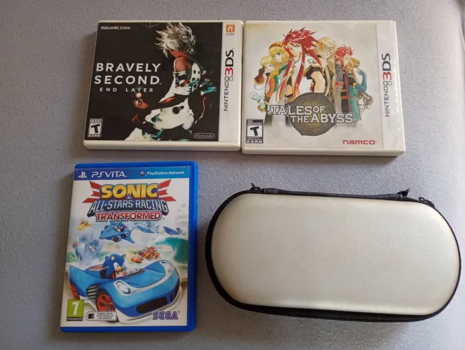 Lote de jogos Nintendo 3ds e PS VITA 