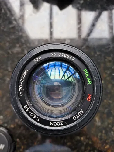 Lente Polar MC Auto Zoom 70-210mm f/4.0-5.6 Nikon Manual Vintage