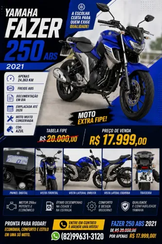 Moto extra muito nova 