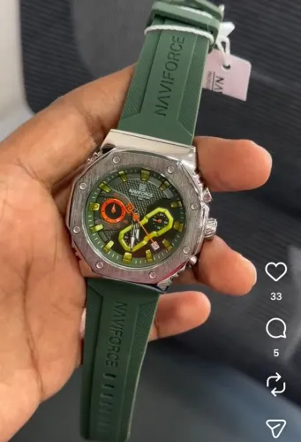 RELÓGIO CASUAL NAVIFORCE ORIGINAL