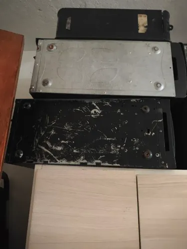 Vendo os três cpus uma já com fonte