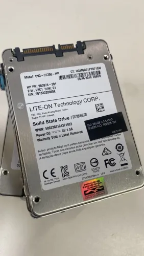 Lote SSD 256gb - 40 unidades