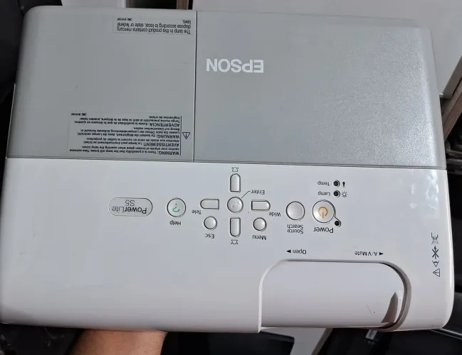 Projetor Epson Power Lite S5 faço entrega