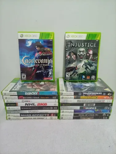 JOGOS XBOX 360 LOTE COMPLETO LEIA A DESCRIÇÃO