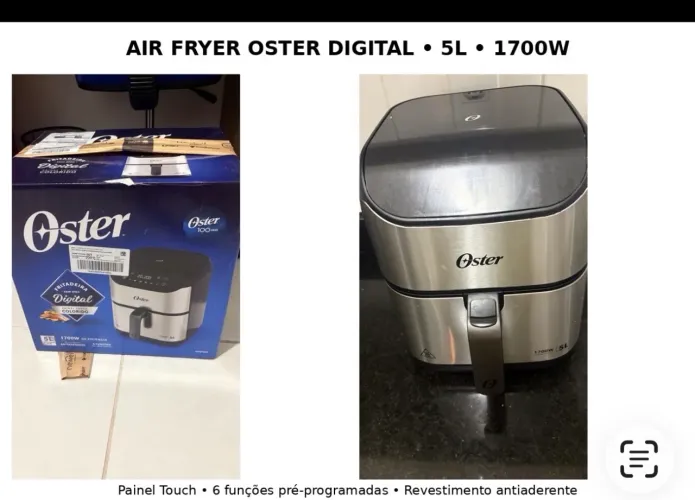 Airfryer nova lacrada