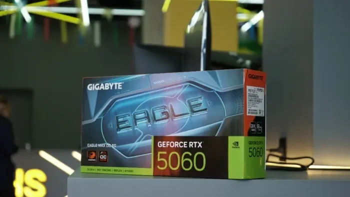 Placa de Vídeo RTX 5060 8GB Gigabyte Eagle Max OC por R$2.599,00
