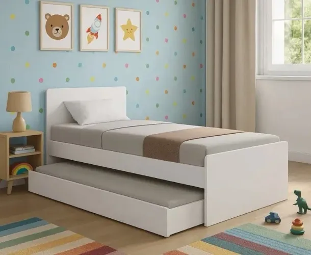 Bicama solteiro cama auxiliar 450.00