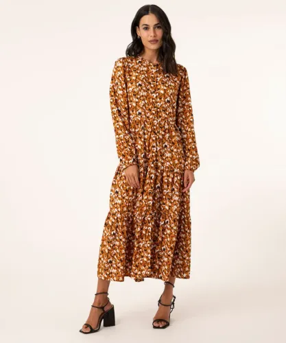 Vestido longo rodado C&A