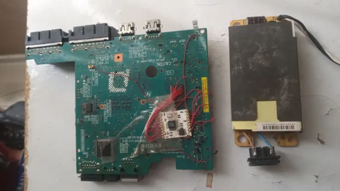 Placa Playstation 2 FAT com defeito. Leia anúncio.