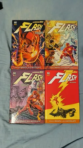 Hq Flash Os Novos 52 (4 volumes)