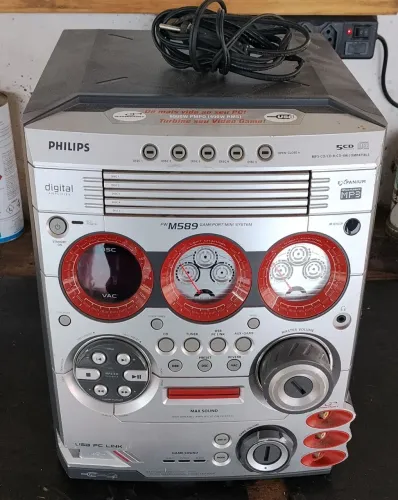 Módulo Central Mini System Philips FW-M589 (Ler Descrição)