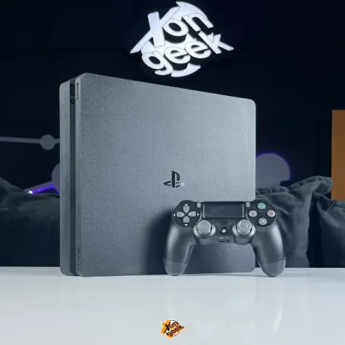 Playstation 4 Slim 500GB Seminovo | Aceitamos OLXPAY, Parcele SEM JUROS | Com Garantia