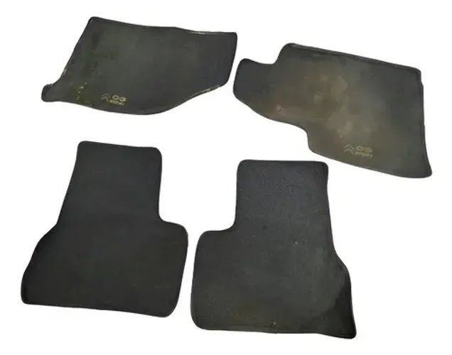 Jogo De Tapete Original Citroen C3 2011 Preto