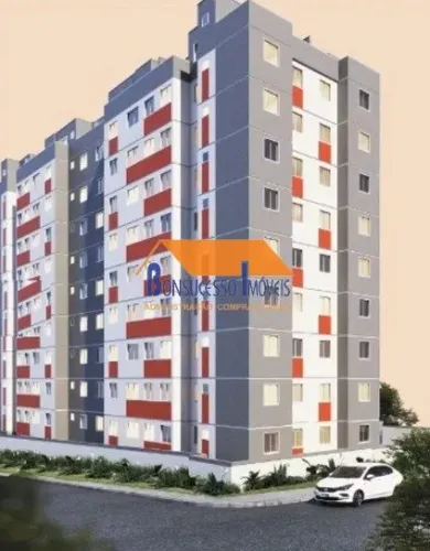 Apartamento com área privativa externa de 1 quartono Guarani- Belo Horizonte