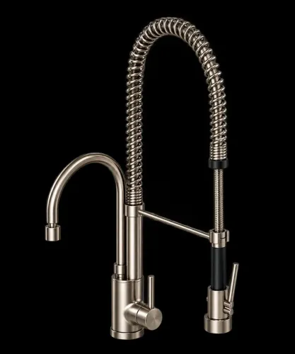 Torneira de cozinha monocomando Deca Gourmet 2280 extensível cobre matte acabamento fosco