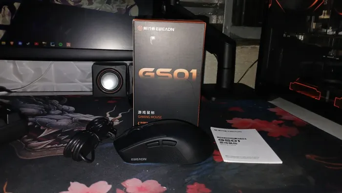 Mouse Gamer GS01 Sem Fio - 3 Modos de Conexão