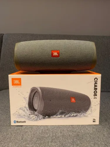Caixa de Som JBL Charge 4 Original (Na Caixa + Cabo Original)
