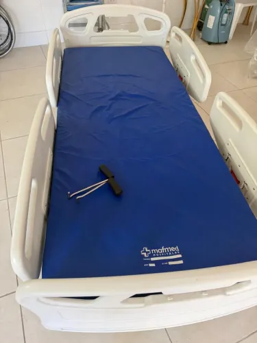 Cama hospitalar home care fowler e elevação- flex grade  