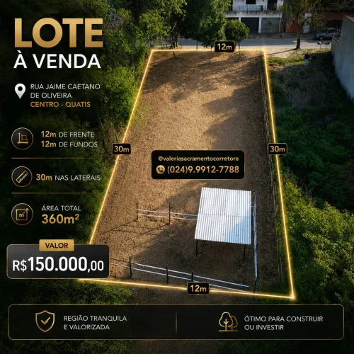 Vendo Terreno Em Quatis R.J