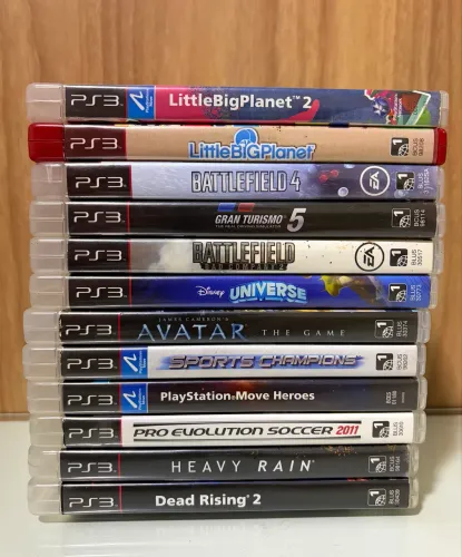 Lote Jogos PS3 - Títulos Originais (Venda Individual ou Lote Completo)