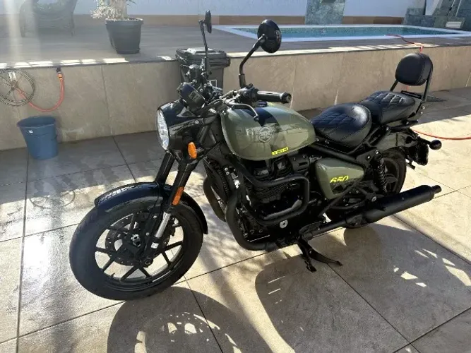 Royal Enfield Shotgun 650 - 2026 - Único Dono - 16.300 km - Revisões em Dia