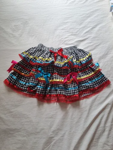Saia feminina para festa junina