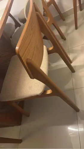 Vendo cadeira unitária linho