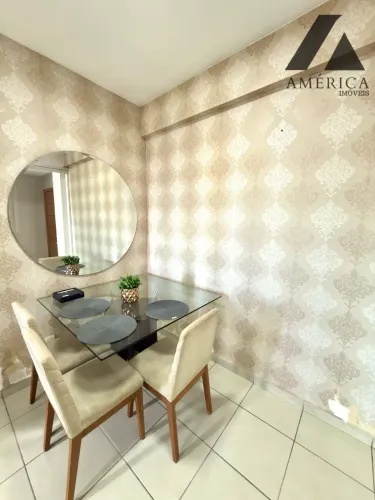 Apartamento mobiliado para aluguel com 2 quartos, sendo uma suíte e com 65m² no bairro Por