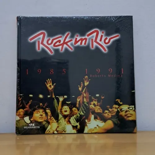 Livro Rock In Rio 1985 A 1991 Novo Lacrado Roberto Medina Melhoramentos