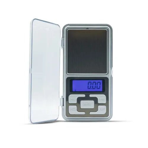 Mini Balança Digital De Bolso E Alta Precisão 0,01g Até 500g 3 zeros