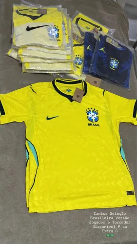Camisa Seleção Brasileira 2026 Modelo Jogador