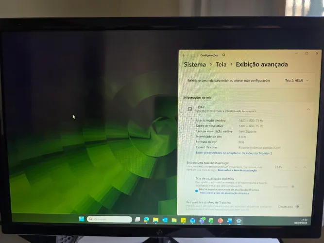 Monitor 19.5 Fox Racer-LED