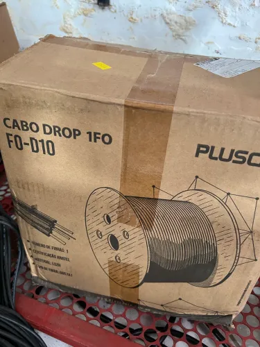 CABO DROP 1FO FIBRA - BOBINA 1KM