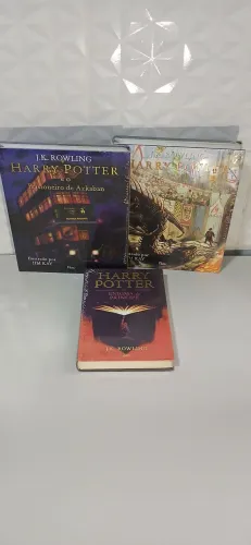 Livros ilustrados Harry Potter 