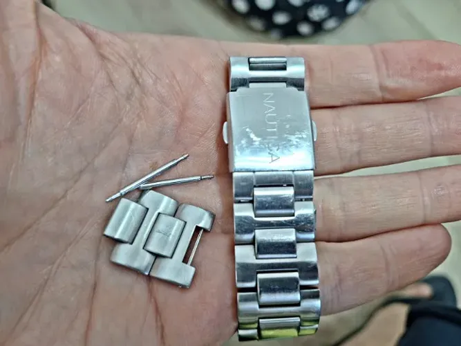 Pulseira Relógio Náutica Original em Aço 20mm