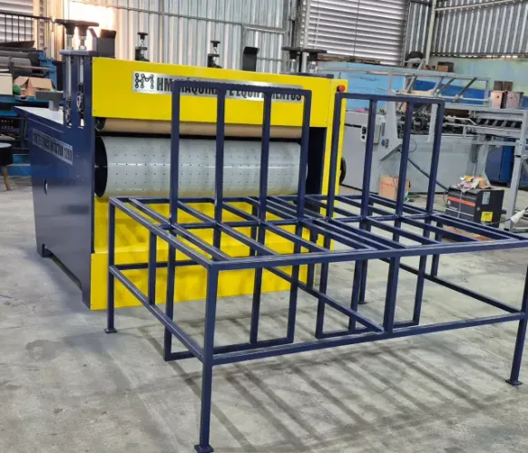  CORTE E VINCO ROTATIVA 1200 + IMPRESSORA FLEXOGRÁFICA 600 - 4 CORES 