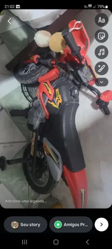 Moto elétrica infantil 