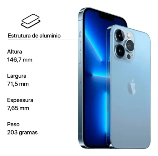 Apple iPhone 13 Pro (128 Gb) - Azul-sierra