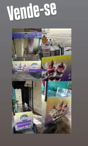 Vende-se carrinho de açaí