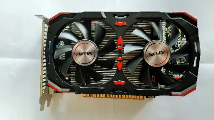 Placa de vídeo VGA Afox GTX 750 Ti 4GB (com defeito. P/conserto ou aproveitar cooler)