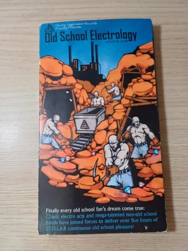 Box 4 CDs - Old School Electrology Vol. 1 (Electro Aggression Records) - EBM / Dark Elektr