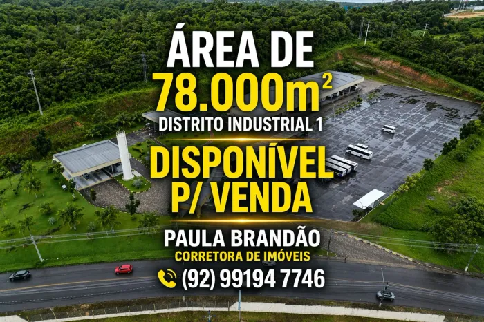 OPORTUNIDADE EXCLUSIVA- ÁREA INDUSTRIAL A VENDA