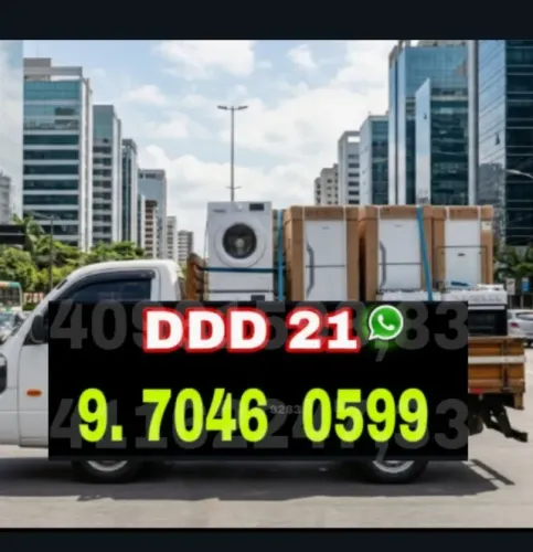 Frete e fretes para transporte de móveis e mercadorias
