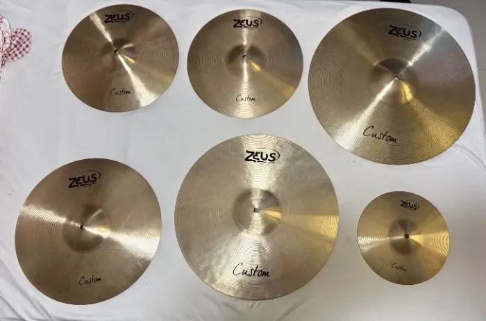 Kit Pratos de Bateria Zeus Custom
